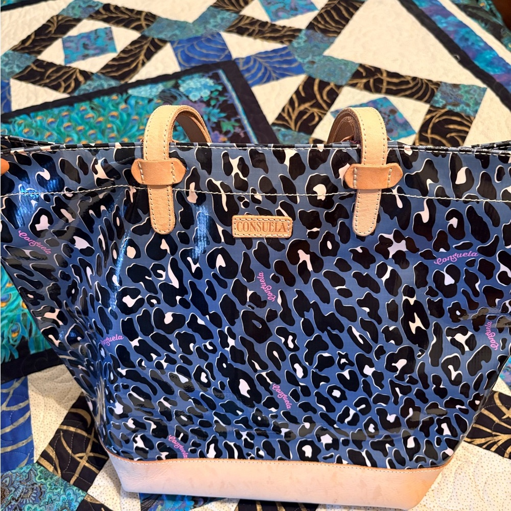 Consuela Danny Daily Leopard Tote